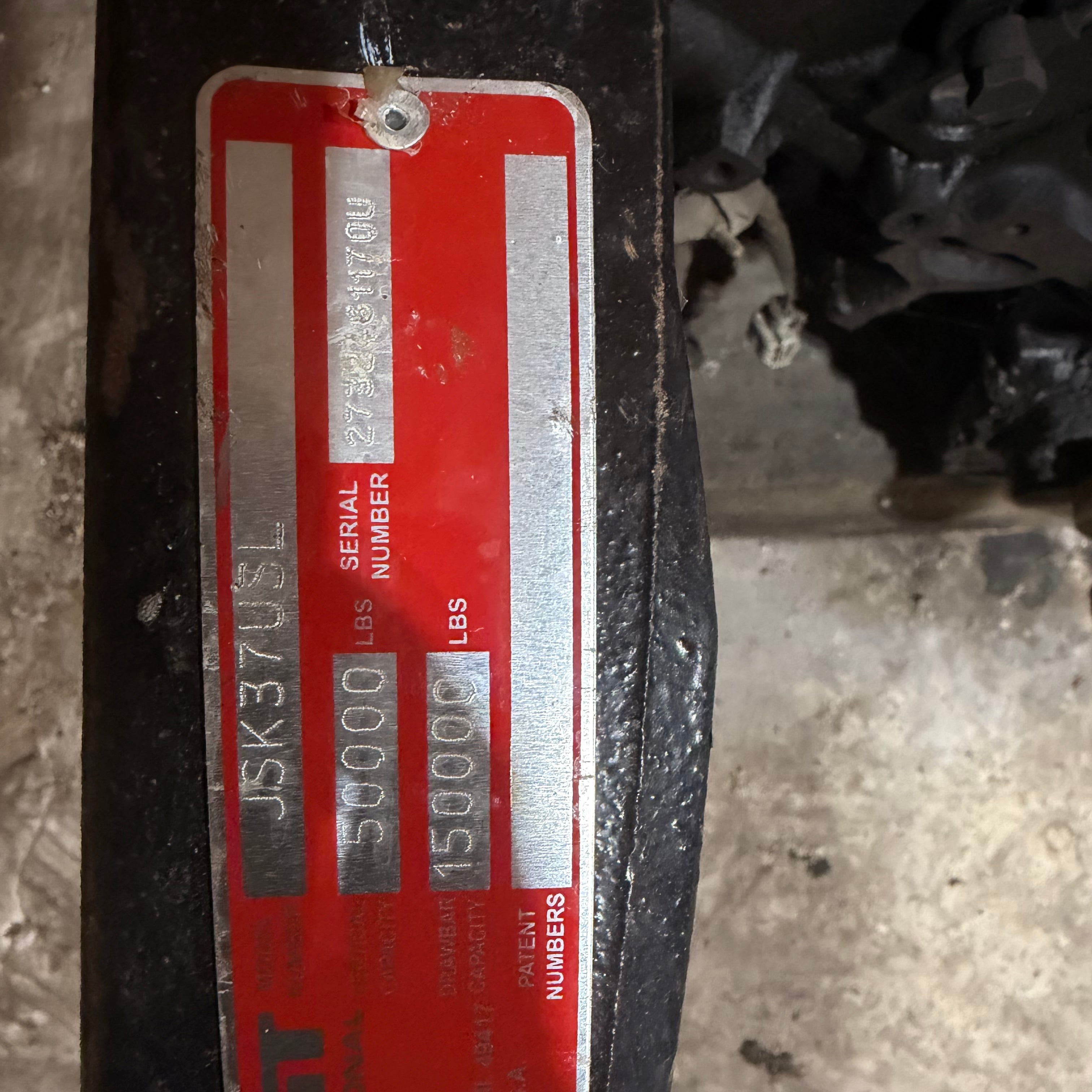 Jost 37USL Series Top Plate